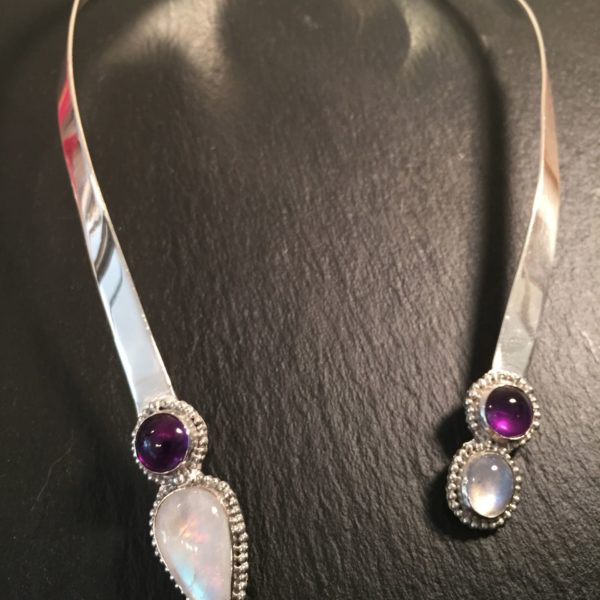 amethyst-moonston-frontopen-collar-antiqued-front-1-sandrakernsjewellery amethyst-moonston-frontopen-collar-antiqued-front-1-sandrakernsjewellery