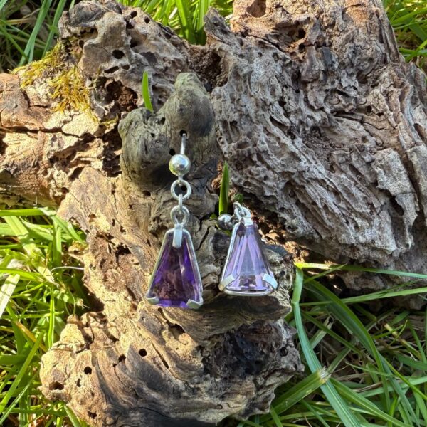 amethyst-triangle-earrings-sterling silver-side-sandrakernsjewellery