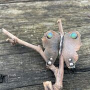 butterfly imprint-ring-patina-opal-side-sandrakernsjewellry butterfly imprint-ring-patina-opal-side-sandrakernsjewellry