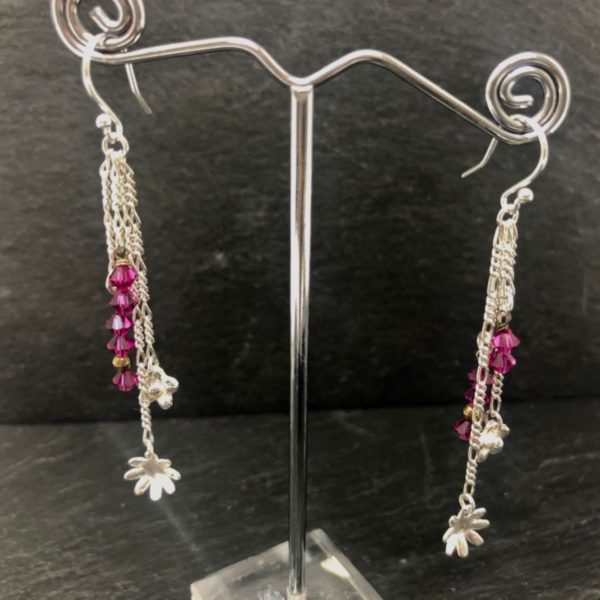 crystal-flower-drop-silver-sterling-earrings-sandrakernjewellery