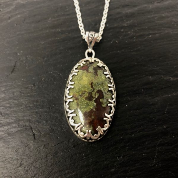 dragons-blood-jasper-pendant-sterling-silver-green-red-front-sandrakernsjewellery dragons-blood-jasper-pendant-sterling-silver-green-red-front-sandrakernsjewellery