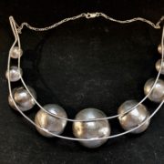 garnet,dome,collar,sandrakernsjewelleryback garnet,dome,collar,sandrakernsjewelleryback
