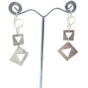 geometric-circle-silver-earrings-sandrakernsjewellery