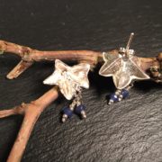 geranium-small-earrings-lapis-back-2-sandrakernsjewellery.
