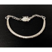 hammered-half-bangle-silver-chain-clasp-silver-sandrakernsjewellery