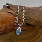 labradorite-pendant-briolettes-blue-back-sandrakernsjewellery labradorite-pendant-briolettes-blue-back-sandrakernsjewellery