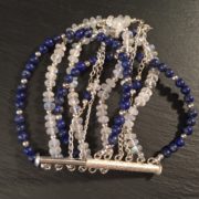 lapismoonstone6strandbraceletclaspsandrakernsjewellery