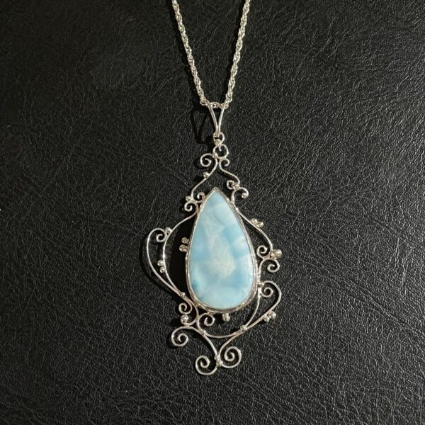 larimar-pendant-blue-ocean-front-sandrakernsjewellery