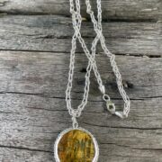 noicite-pendant-handmade-chain-silver-top-sandrakernsjewellery noicite-pendant-handmade-chain-silver-top-sandrakernsjewellery