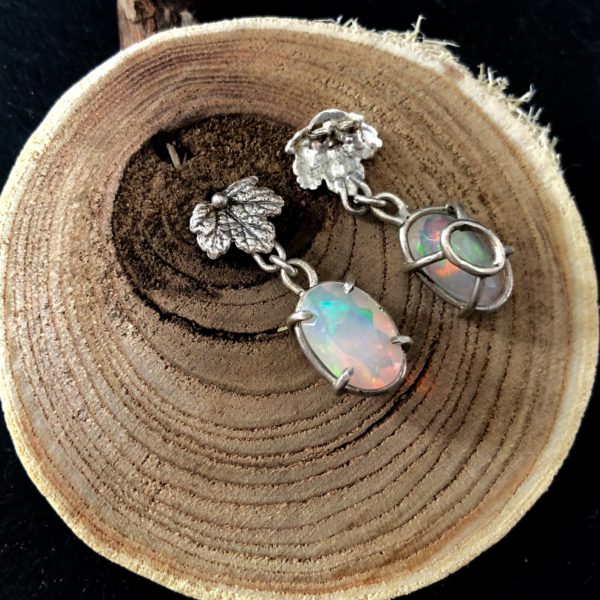 opal-ethiopian-ribes-leaf-earring-sandrakernsjewellery