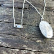 reticulated-silver-pendant-twisted edge-larimar-sidesandrakernsjewellery