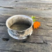 spinner-bangle-hammered-tigers eye-sterling silver-side-sandrakernsjewellery