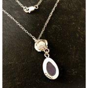 tanzanite-silver-rose-pendant-back-sandrakernsjewellery