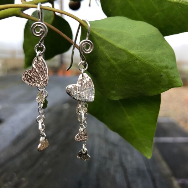 textured-heart-dropper hearts-silver-spiral-sandrakernsjewellery